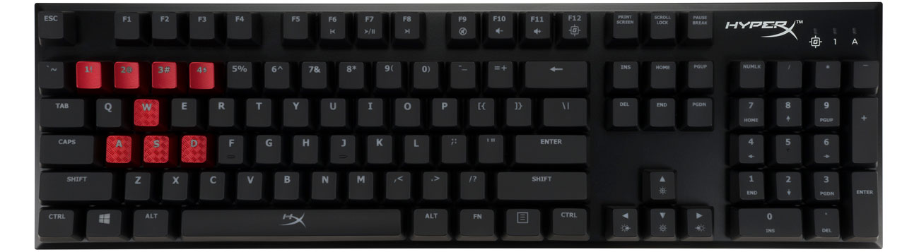 【新品】Hyper x Alloy FPS、Pulsefire FPS  +α HyperX Alloy FPS Cherry MX Red + Pulsefire FPS - Zestawy